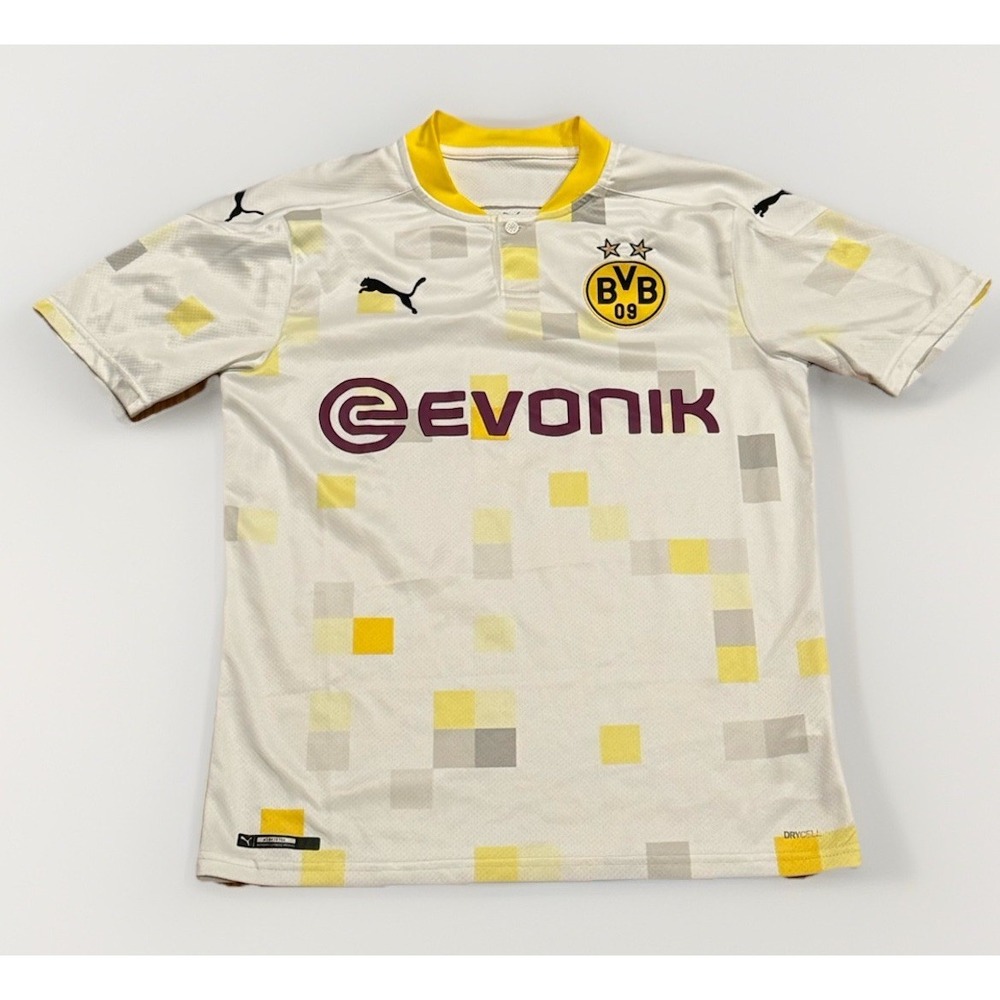 BORUSSIA DORTMUND 2020 2021 Third Football Shirt Soccer Jersey Puma S Rare